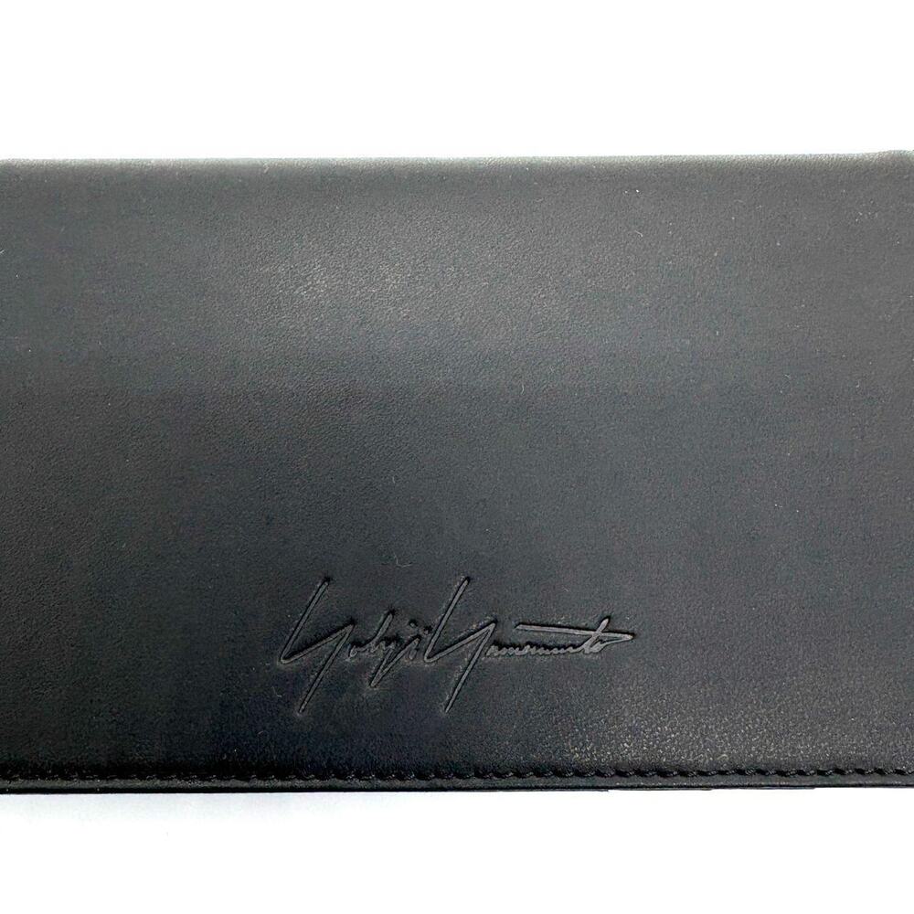 Yohji Yamamoto Pour Homme Leather Cellphone Case Black